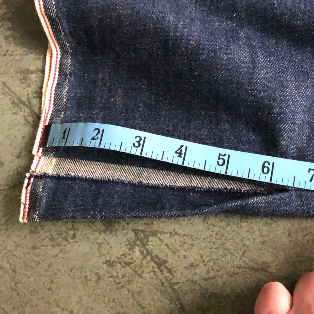Jean denim dress abt a sz 4 - Picture 5 of 8